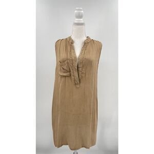 Swimsuits for All Womens Swim Coverup Tunic Top Tan Brown Tank Sz 10 / 12
